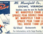 1957-58 Eastern Ski Map