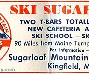 1956-57 Eastern Ski Map