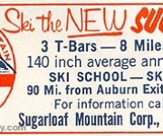 1960-61 Eastern Ski Map