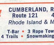 1969-70 Eastern Ski Map