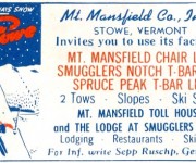 1952-53 Eastern Ski Map