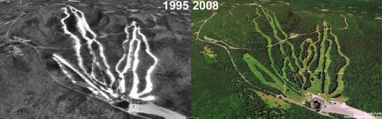 Wachusett Aerial Imagery, 1995 vs. 2008