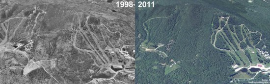 Crotched Mountain Aerial Imagery, 1998 vs. 2011
