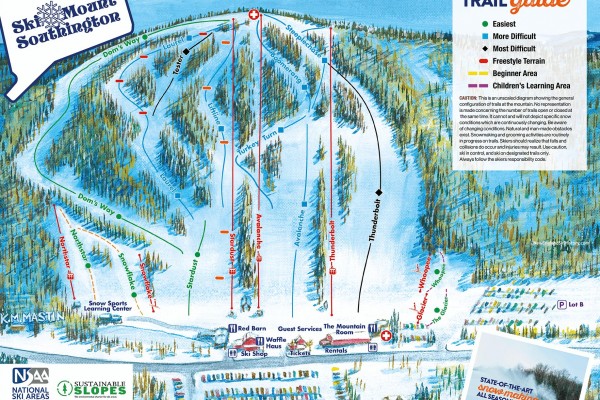 2024-25 Mt. Southington Trail Map