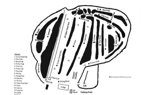 2025-26 Hermon Mountain Trail Map