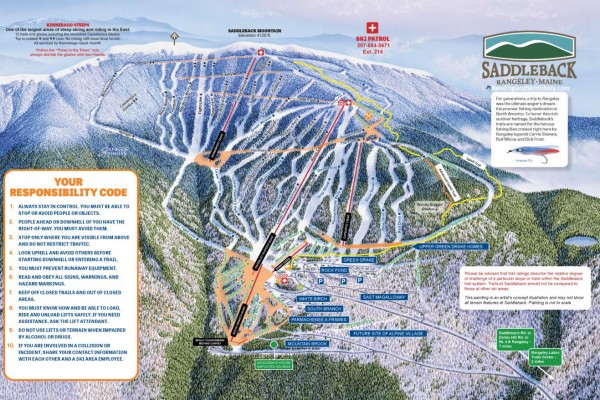 2024-25 Saddleback Trail Map