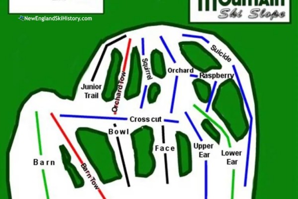 2022-23 Spruce Mountain Trail Map