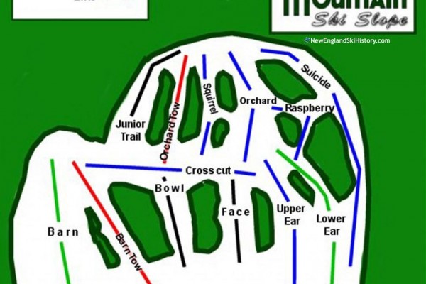 2024-25 Spruce Mountain Trail Map