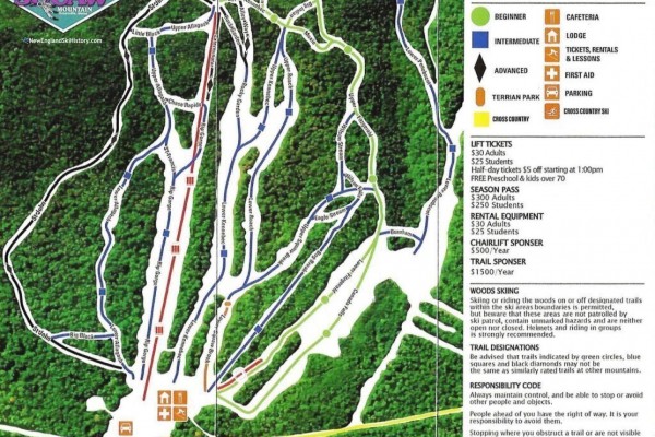 2022-23 Big Squaw Trail Map