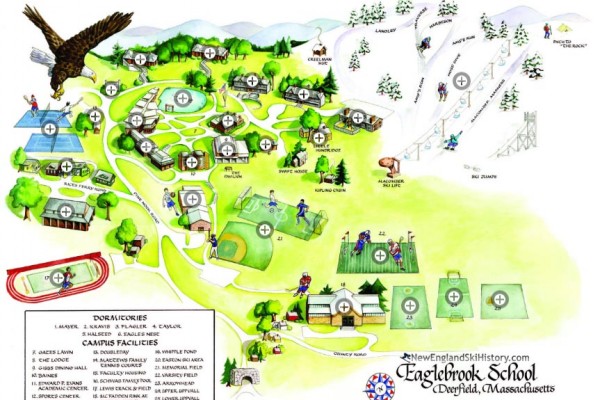 2020-21 Eaglebrook Campus Map