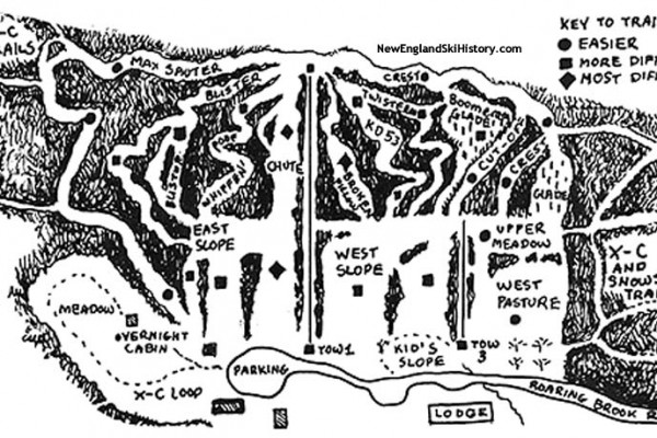 2021-22 Mt. Greylock Ski Club Trail Map