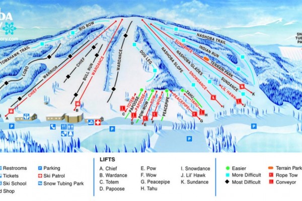 2024-25 Nashoba Valley Trail Map