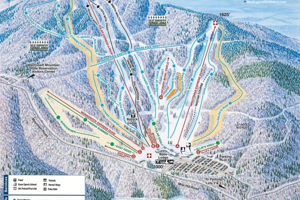 2025-26 Wachusett Trail Map