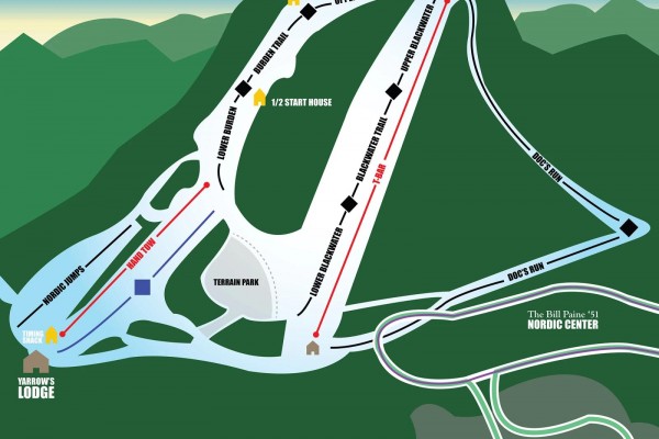 2024-25 Proctor Ski Area Trail Map