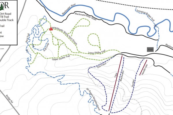 2025-26 Proctor Ski Area Trail Map