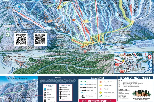 2022-23 Bretton Woods Trail Map