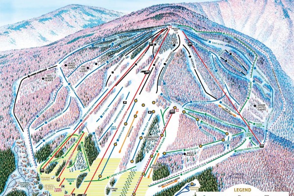 2024-25 Cranmore Trail Map