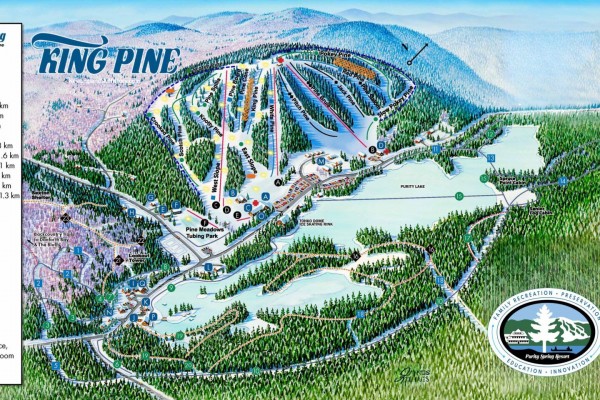 2025-26 King Pine Trail Map