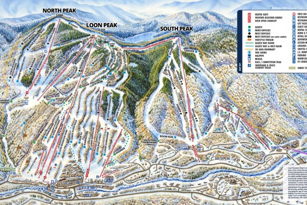 2025-26 Loon Trail Map
