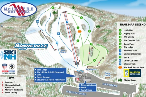 2022-23 McIntyre Trail Map