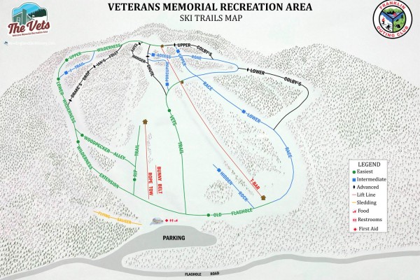 2025-26 Veterans Memorial Trail Map