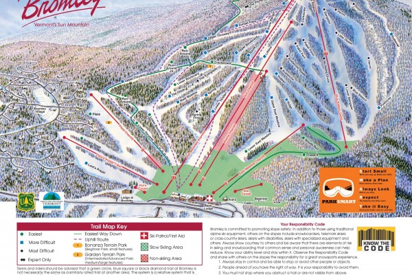 2022-23 Bromley Trail Map