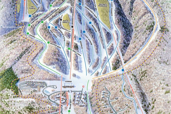 2022-23 Hermitage Club Trail Map
