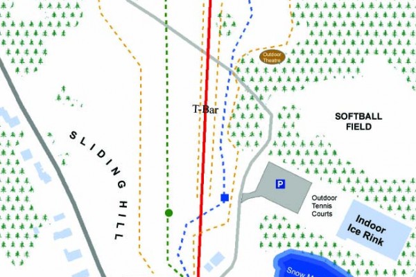 2010-11 Living Memorial Park trail map