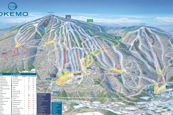 2022-23 Okemo Trail Map