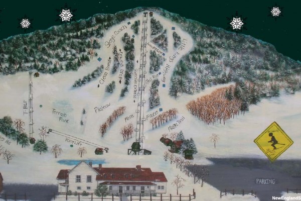 2012-13 Quechee Trail Map