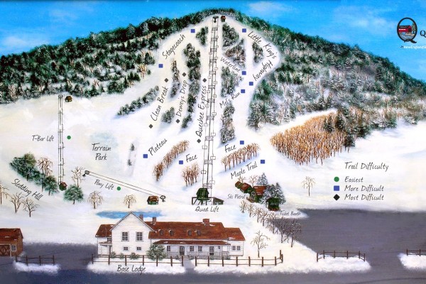 2024-25 Quechee Trail Map