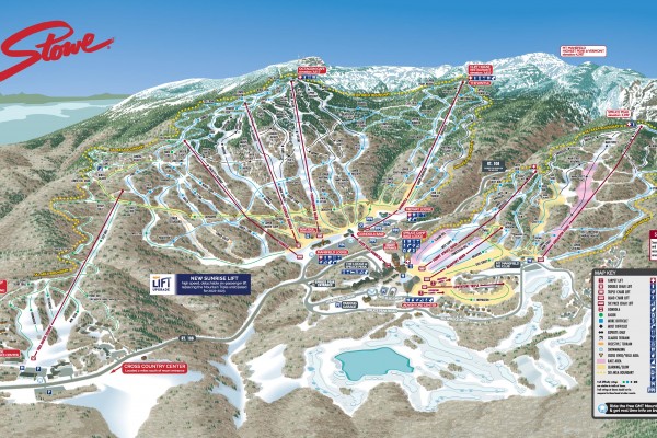 2022-23 Stowe Trail Map