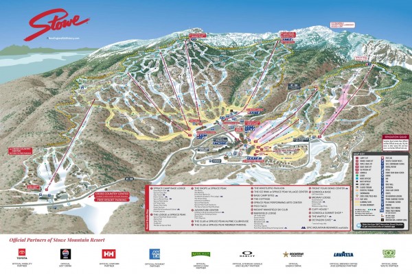 2025-26 Stowe Trail Map