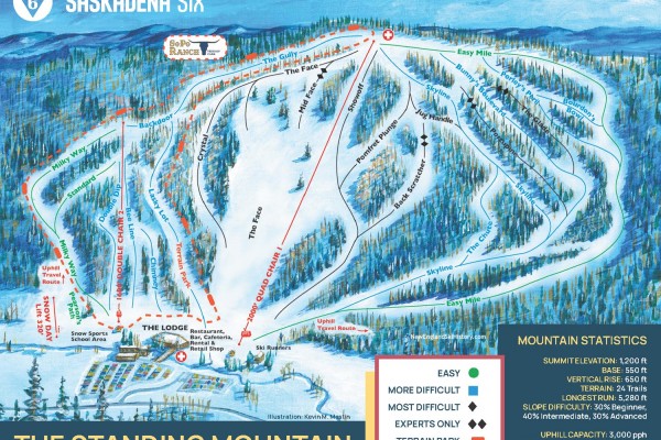 2022-23 Saskadena Six Trail Map
