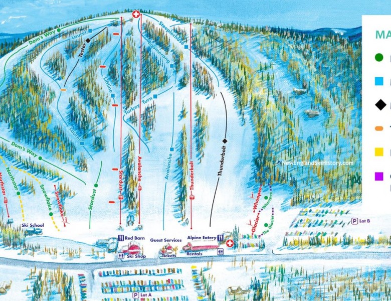 2022-23 Mt. Southington Trail Map