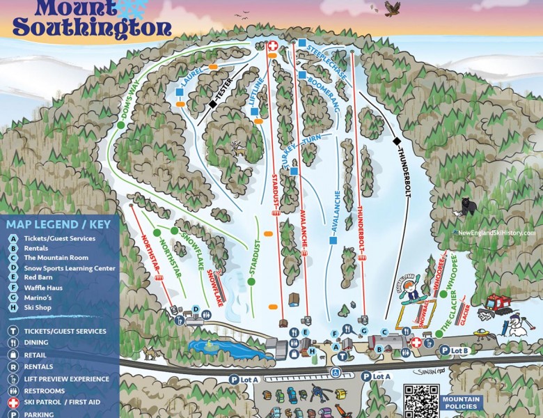2025-26 Mt. Southington Trail Map