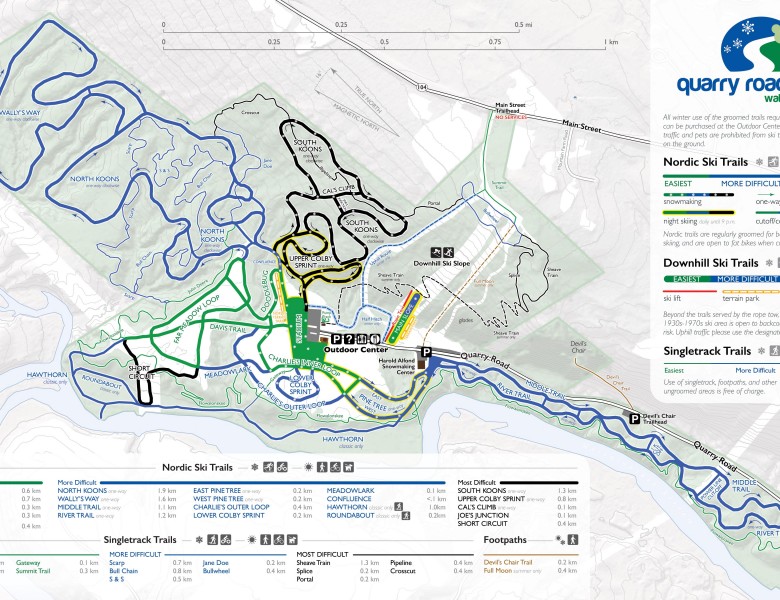 2025-26 Quarry Road Trail Map