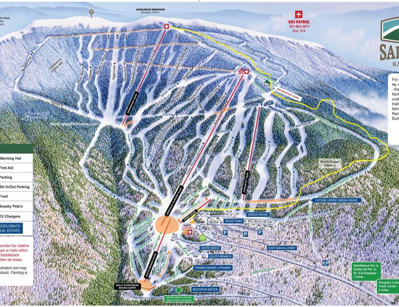 2022-23 Saddleback Trail Map