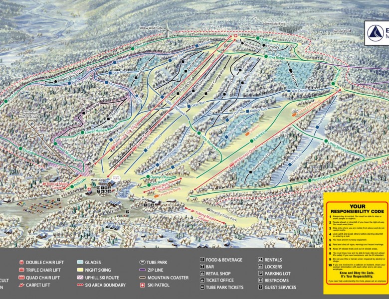 2022-23 Berkshire East Trail Map
