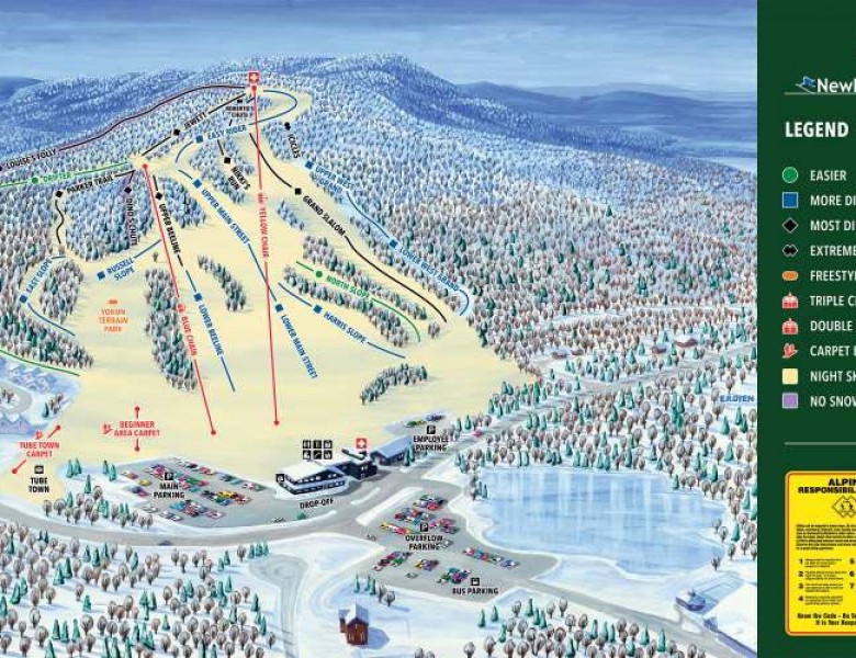 2022-23 Bousquet Trail Map