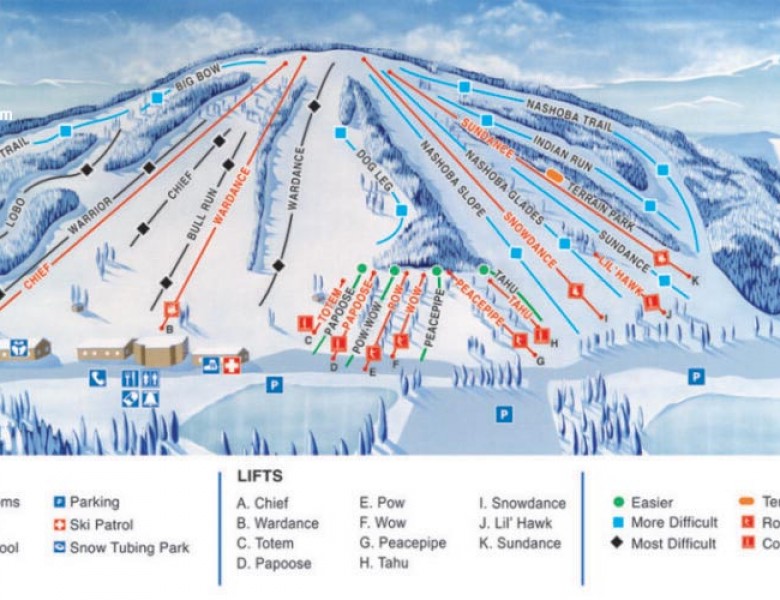 2021-22 Nashoba Valley Trail Map