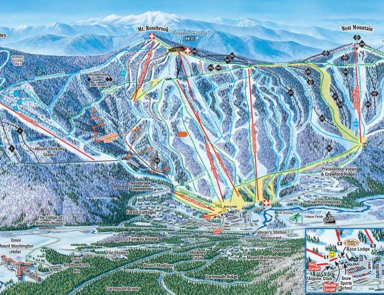 2025-26 Bretton Woods Trail Map