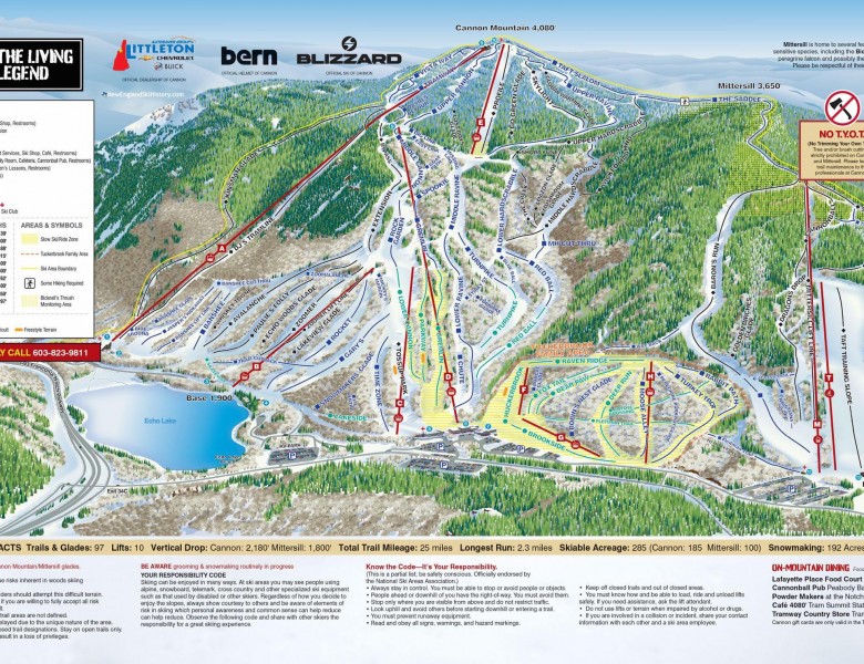 2022-23 Cannon Trail Map