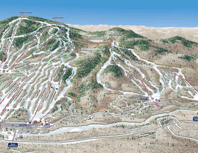 2023-24 Loon Trail Map
