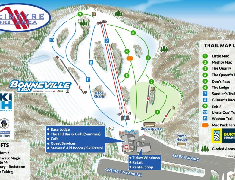 2025-26 McIntyre Trail Map