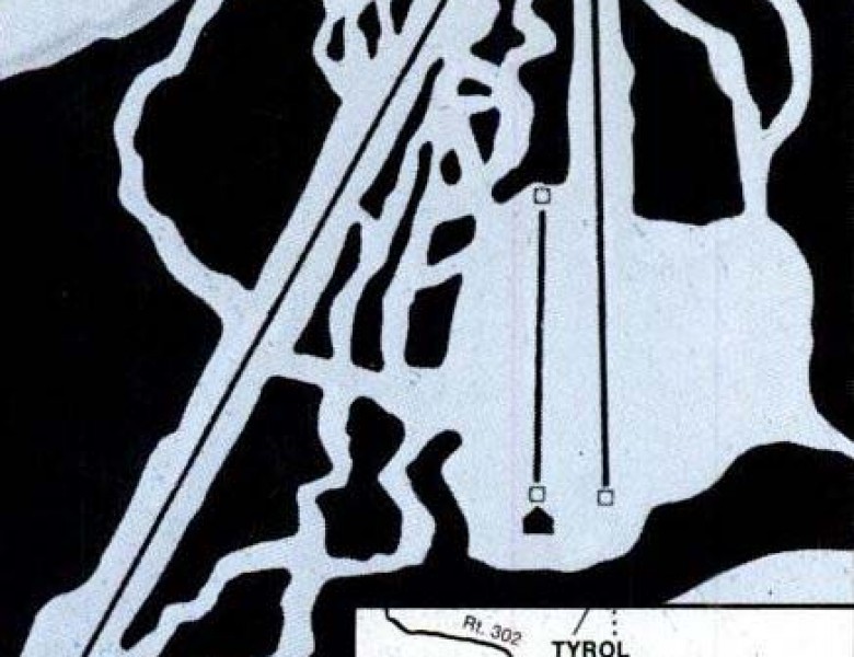 1978-79 Tyrol trail map
