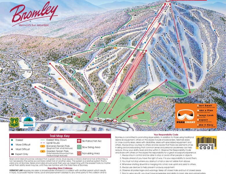 2022-23 Bromley Trail Map