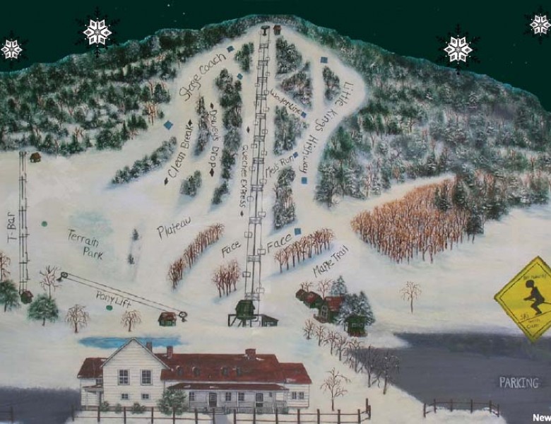 2012-13 Quechee Trail Map