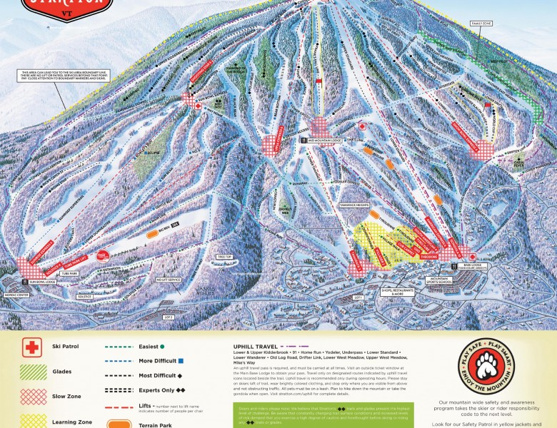 2025-26 Stratton Trail Map