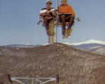 The Attitash double chairlift circa the mid to late 1960s